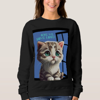 SUDADERA GATO EN LA VENTANA CITADO