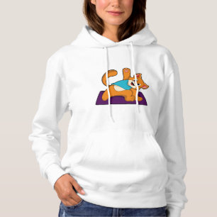 Sudadera Gato en yoga con yoga