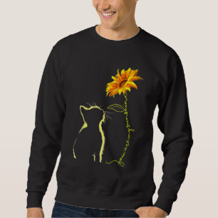 Sudadera Gato, eres mi Mascota de girasoles rescatado