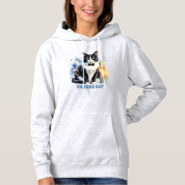 Sudadera Gato Esmoquin Elegante