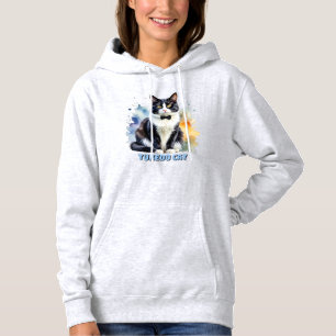 Sudadera Gato Esmoquin Elegante