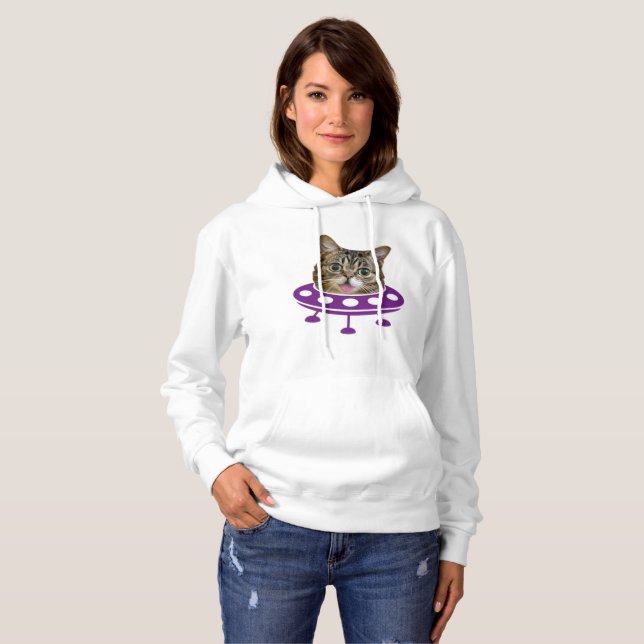Sudadera Gato espacial (Anverso completo)