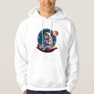Sudadera gato espacial