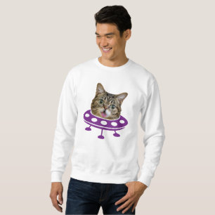 Sudadera Gato espacial