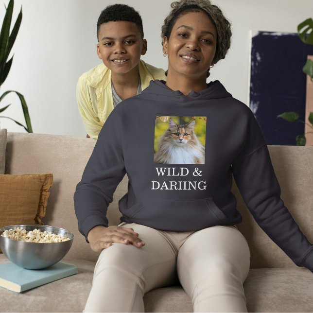 Sudadera Gato forestal noruego con caparazón de tortuga gri (Subido por el creador)