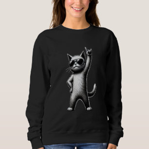 Sudadera Gato Gato Gatito Gatito Hombres Mujeres Niños Gato