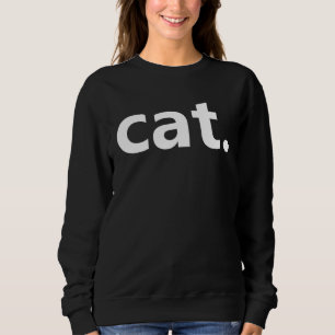 Sudadera gato Gato PUNTO de hilo de REDDIT popular