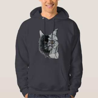 Sudadera Gato geométrico