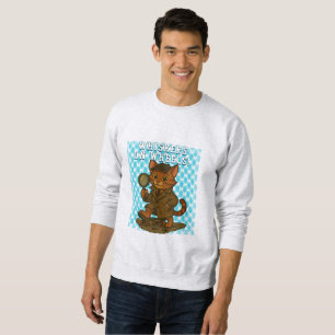 Sudadera gato gracioso