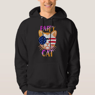 Sudadera Gato gracioso fiesta