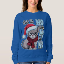 Gato gruñón que no