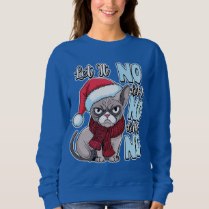Sudadera Gato gruñón que no