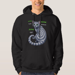 Sudadera Gato Hipno Azul Ruso