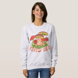 Sudadera Gato Hongo Divertido