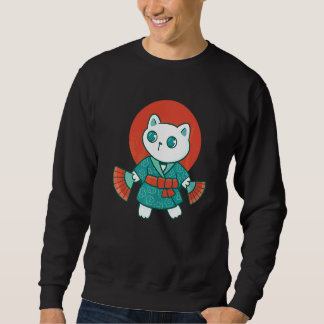 Sudadera Gato japonés Yukata