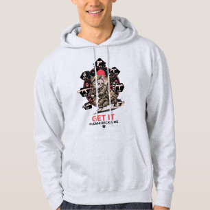 Sudadera Gato Jugador Táctico