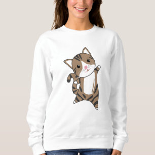 Sudadera Gato Kitty Fellnase Animales Dulces Niños Gatos Be