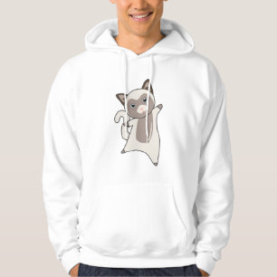 Sudadera Gato Kitty Fur Nose Cute Animales Niños