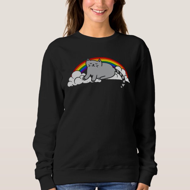 Sudadera Gato Lgbt (Anverso)