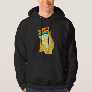 Sudadera Gato Lgbt Gay Bandera Del Orgullo Arcoiris Hombres