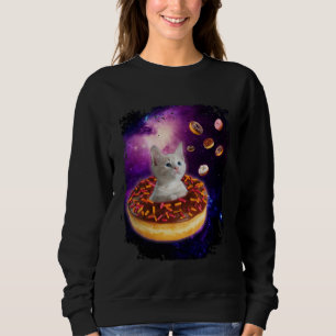Sudadera Gato Lindo Dentro de Donut en Espacio Chicos Chica
