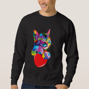 Sudadera Gato lindo para los amantes de los gatitos Adopció