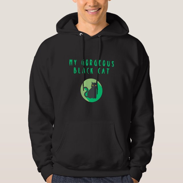 Sudadera Gato Madre Vino 24 (Anverso)
