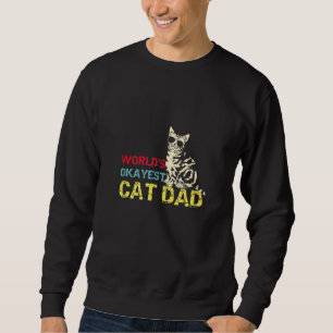 Sudadera Gato marrón verde ojos gatos 1