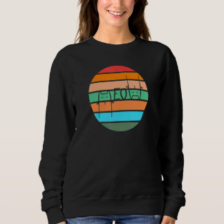 Sudadera Gato Maullido Atardecer