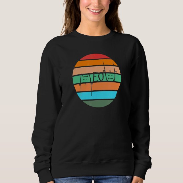 Sudadera Gato Maullido Atardecer (Anverso)