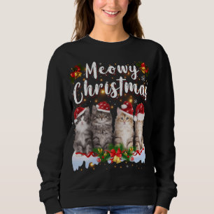Sudadera Gato Meowy Navidades en pareja Pajamas Santa