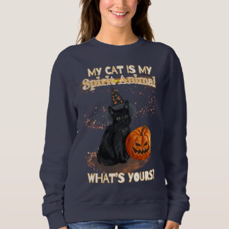 Sudadera Gato negro