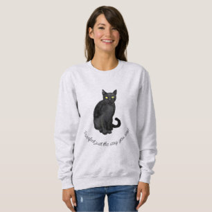 Sudadera Gato negro