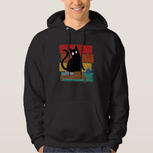 Sudadera Gato negro gatito con queso