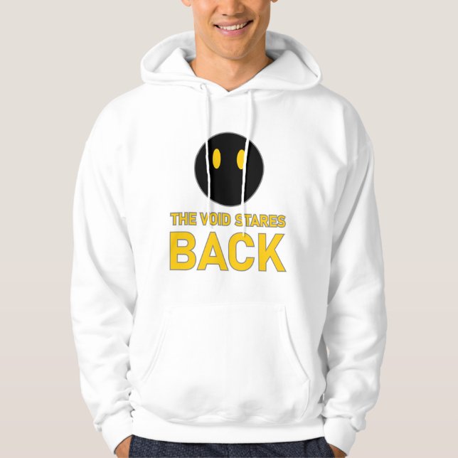 Sudadera Gato Negro Ojos Vacios La Vacuidad Devuelve La Mir (Anverso)