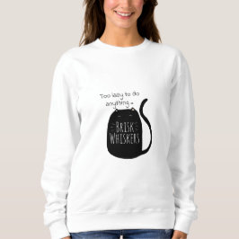 Sudadera Gato negro perezoso