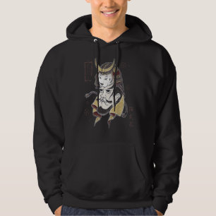 Sudadera Gato Ninja En Samurai - Japoneses Tradicionales Vi