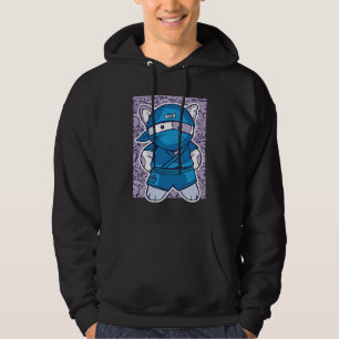 Sudadera Gato Ninja Genial y Divertido Guerrero Furtivo con