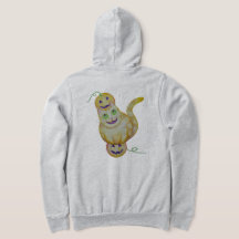 Gato-O-Lantern hoodie