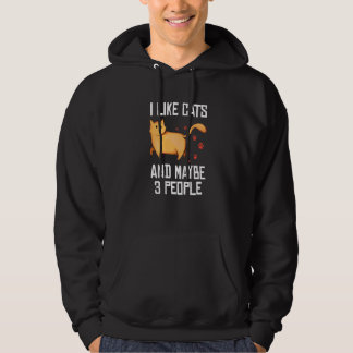 Sudadera Gato Papá Mamá  Gato  Me gustan los Gatos Y Quizás