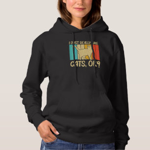 Sudadera Gato para hombres mujeres gato gatito mascota anim