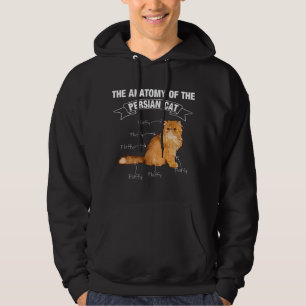 Sudadera gato persa anatomía de gatos persas