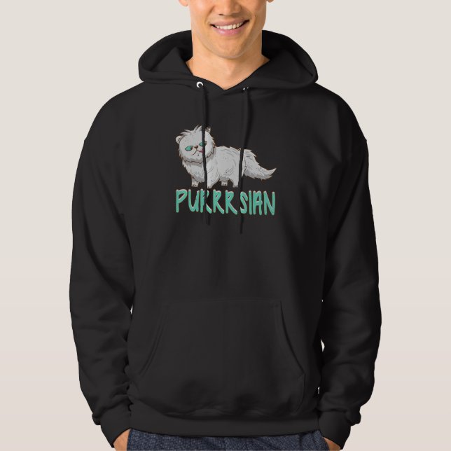 Sudadera Gato persa persa (Anverso)