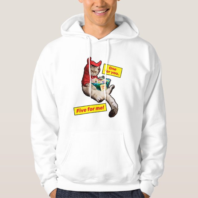 Sudadera Gato perverso canalla (Anverso)