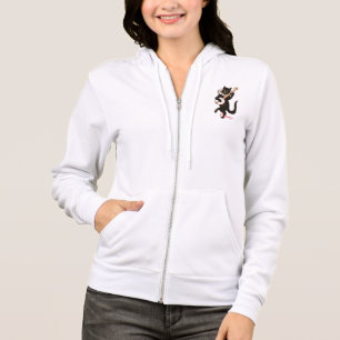 Sudadera Gato que toca el banjo Thunder_Cove