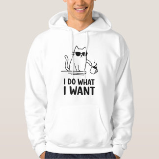Sudadera Gato Rebelde – Gatito Genial Tirando Cosas