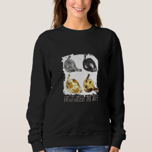Sudadera Gato Recuerde Limpiar Gato Divertido