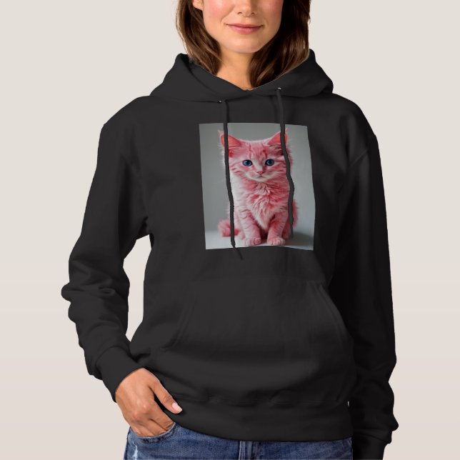 Sudadera Gato rosa (Anverso)