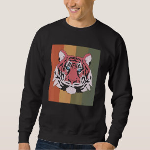 Sudadera Gato salvaje Retro Depredador De Vida Silvestre As