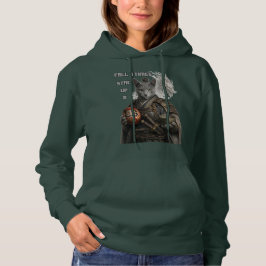 Sudadera Gato Samurái Azul Ruso